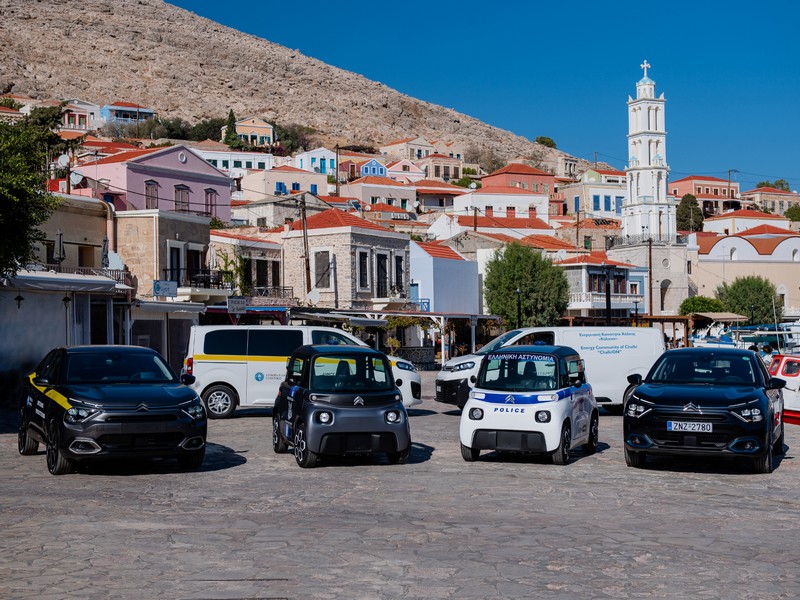 Citroën elektrifikuje ostrov Chalki 